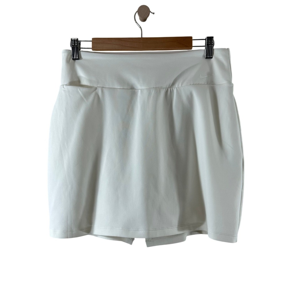 Nike Court Victory White Tennis Skort Dri-FIT Active Skirt AV3648-133 Womens M